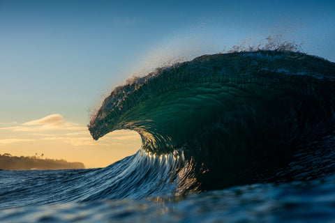 Morning Glow - Waves